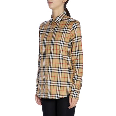 camicia check burberry donna outlet|burberry on sale.